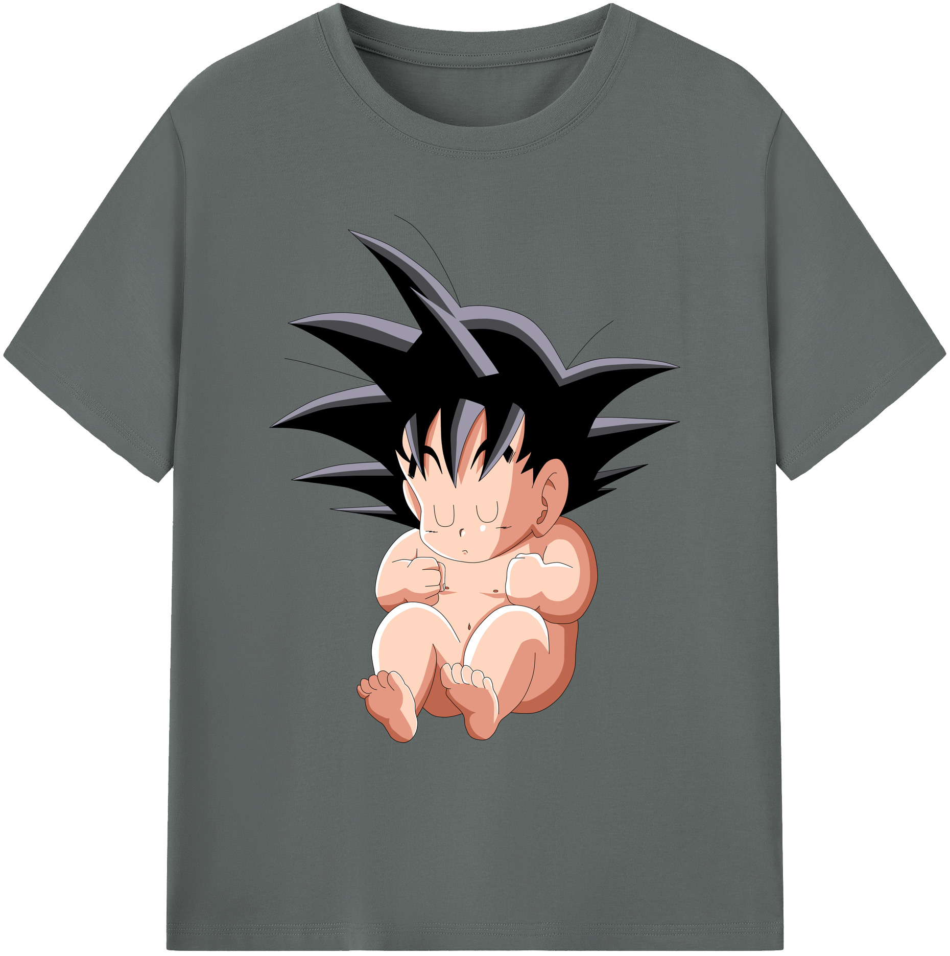 （画像用） ドラゴンボール 孫悟空（そん ごくう）Son Goku カカロット DRAGON BALL Kakarotto 綿100％ メンズ半袖Tシャツ｜肌触りやわらか＆通気性
